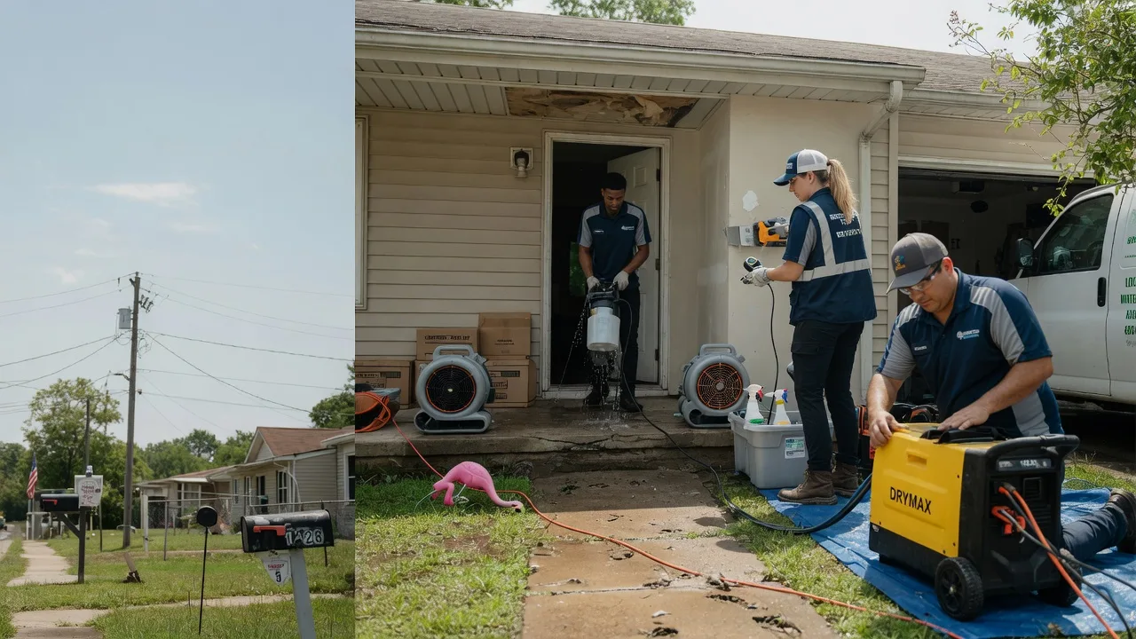 Storm Damage Water Removal in Milton, TN near me